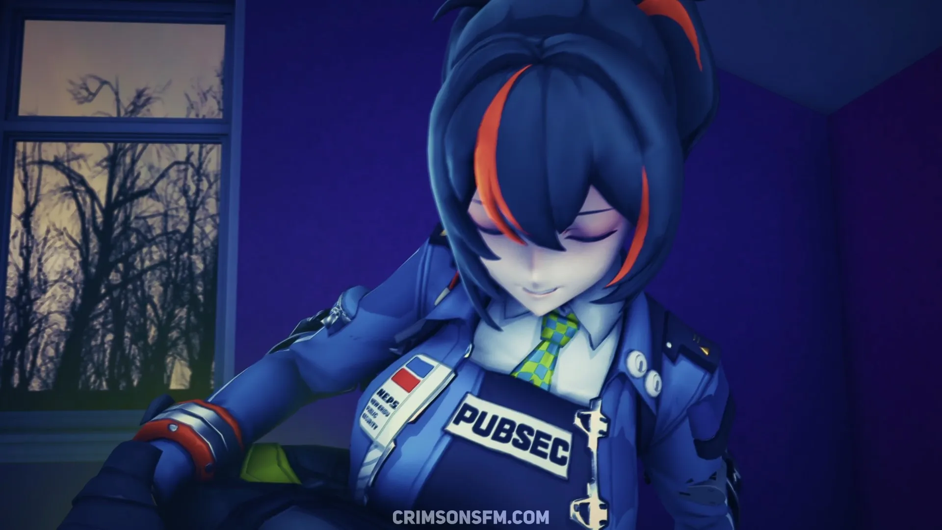 Zhu Yuan farts on Wise with gas cloud – Gas fetish SFM preview 3