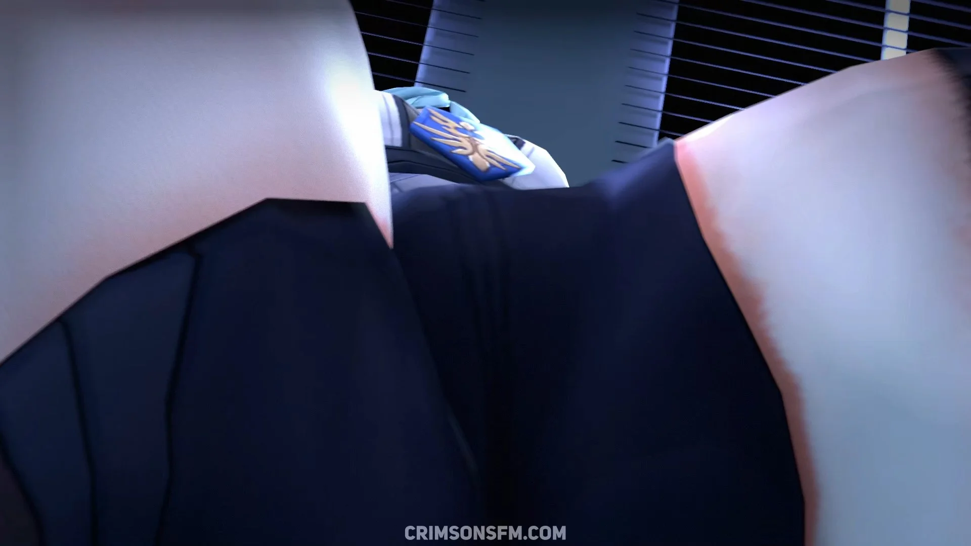 POV perspective in Eula farts on Aether – fetish SFM preview 1
