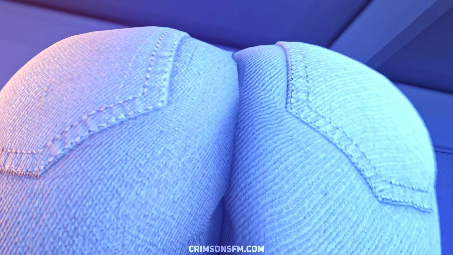 POV perspective in Hailey farts on Ines – fetish SFM preview 1