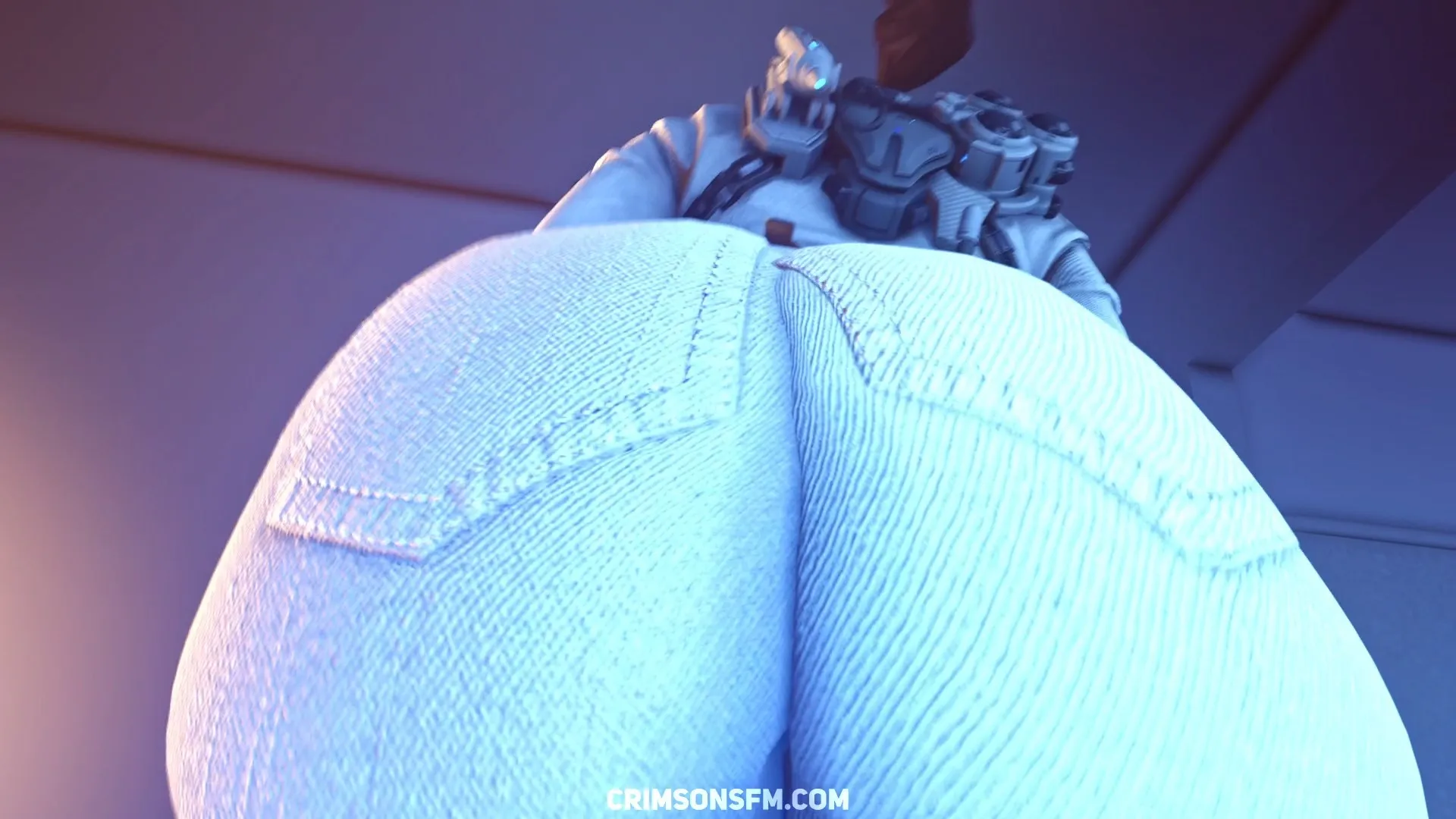 POV perspective in Hailey farts on Ines – fetish SFM preview 2