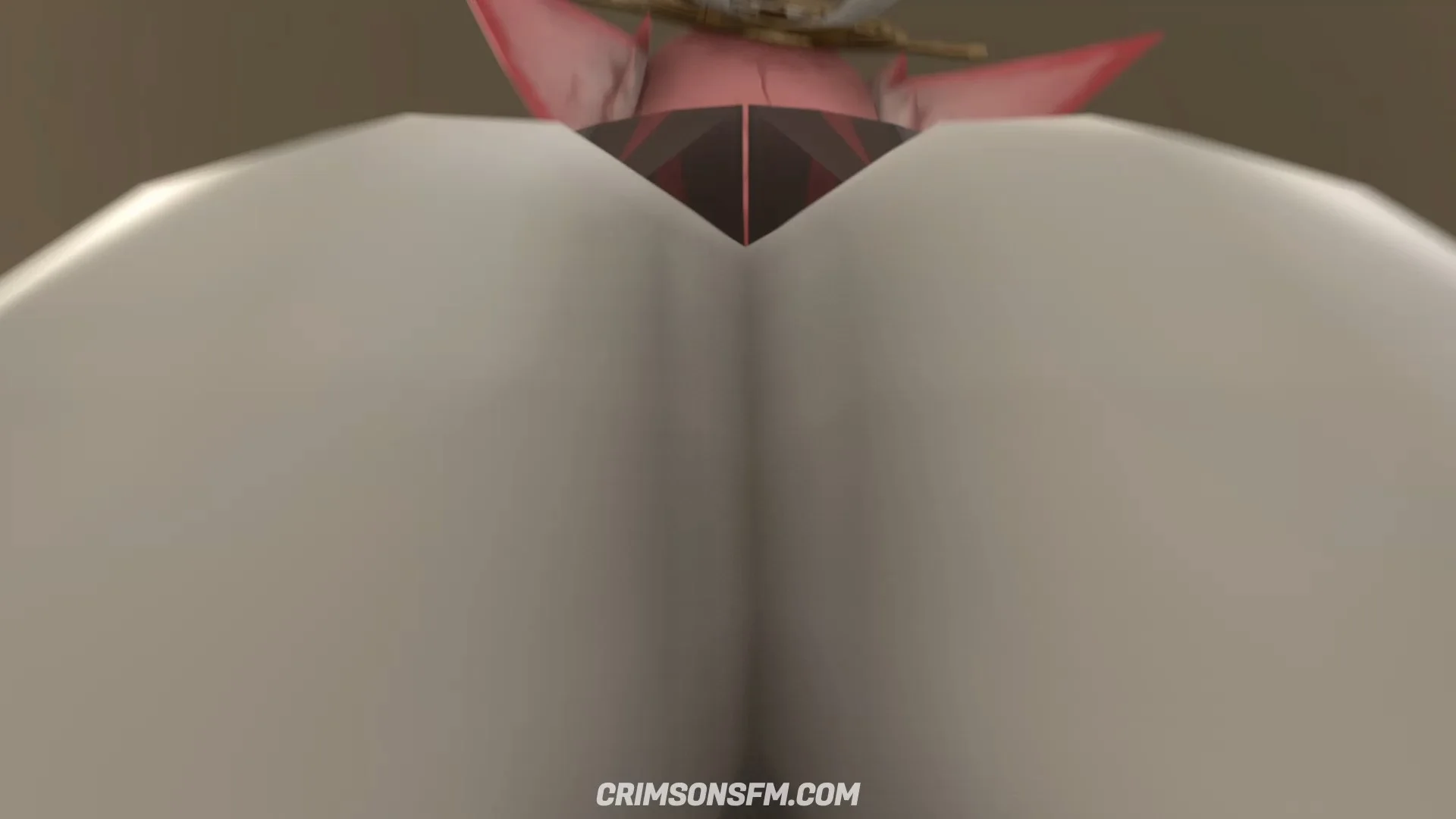 POV perspective in Yae Miko farts on Ganyu — fetish SFM preview 2