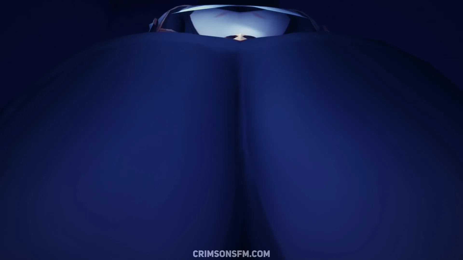 POV perspective in Shenhe farts on Aether (with Eula) — fetish SFM preview 3