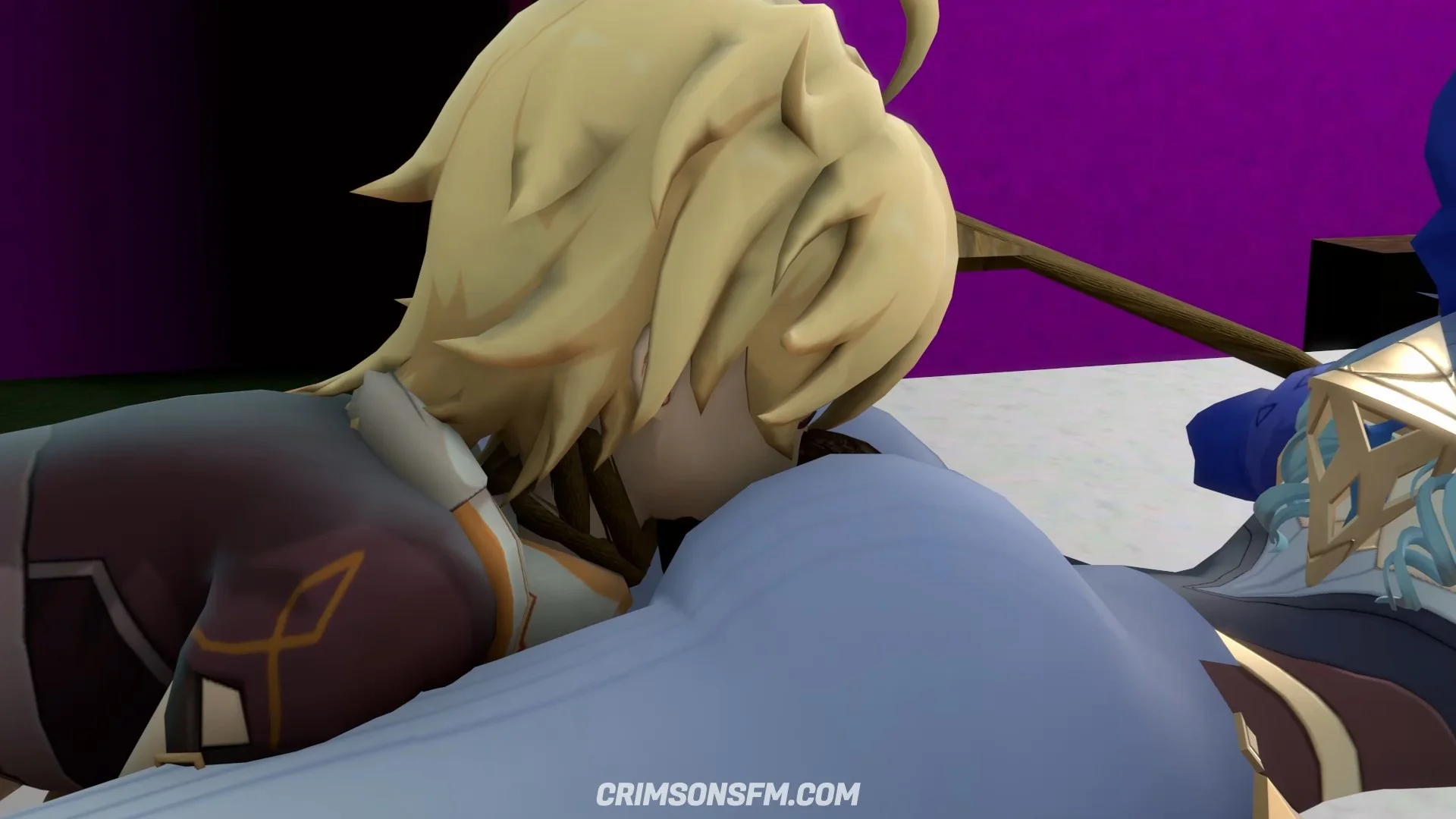 Layla farts on Aether. – pooping scene with scat alternative – fetish SFM preview 1