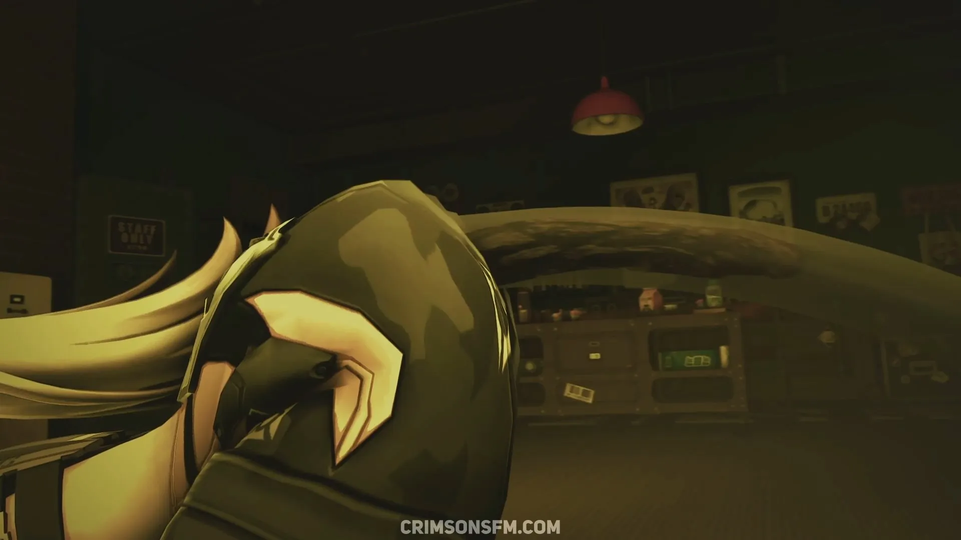 Trigger farts on Anby Demara – pooping scene with scat alternative – fetish SFM preview 1