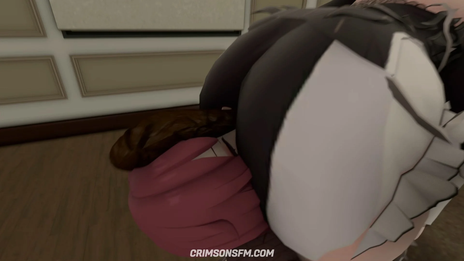 Aponia farts on Eden – pooping scene with scat alternative – fetish SFM preview 1