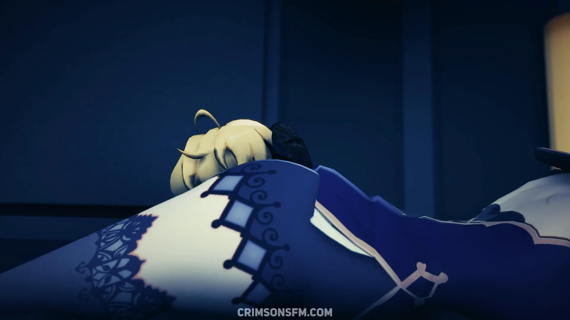 Lisa farts on Aether — pooping scene with scat alternative — fetish SFM preview 2