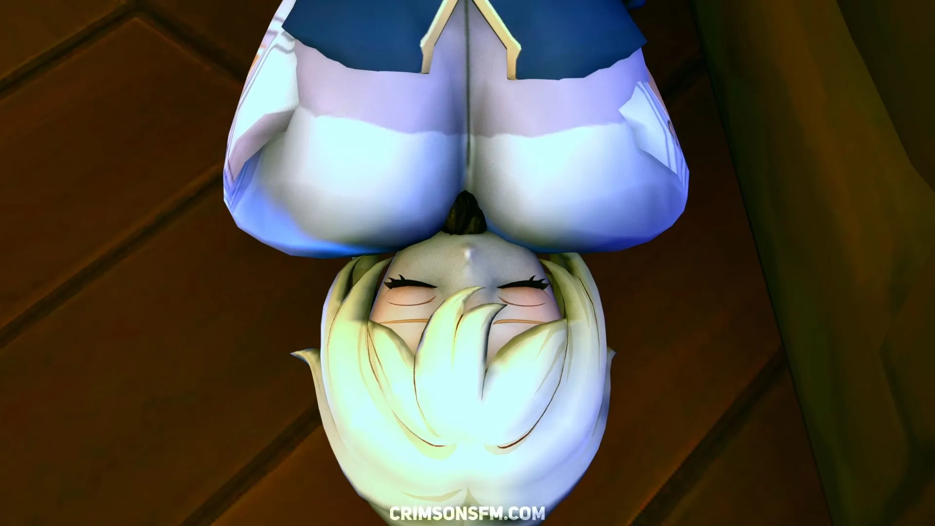 Jean farts on Lumine – pooping scene with scat alternative – fetish SFM preview 3