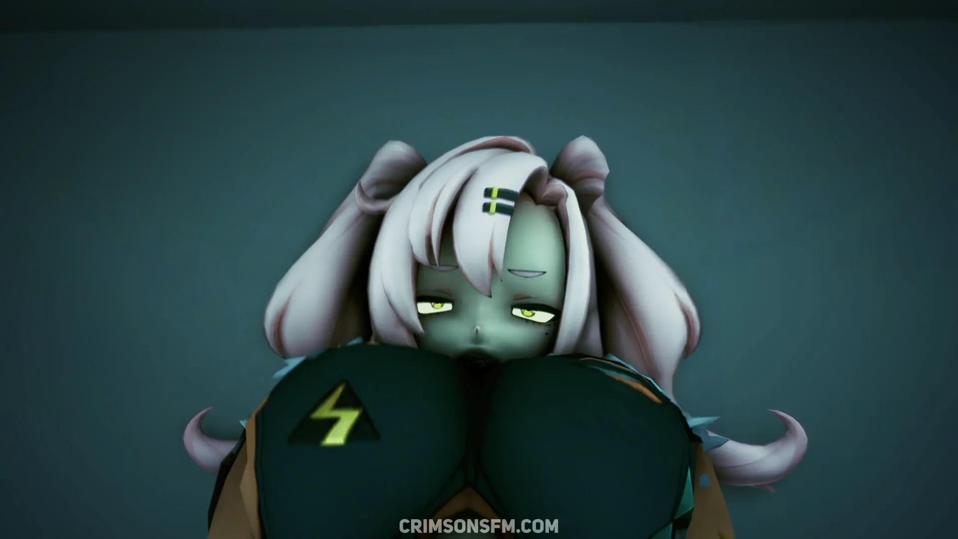 Xilonen farts on Nicole Demara — pooping scene with scat alternative — fetish SFM preview 3