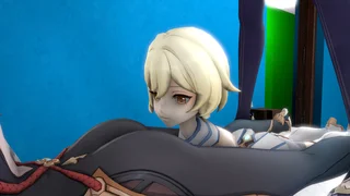 Shenhe farts on Lumine