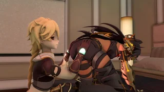 Dehya farts on Aether