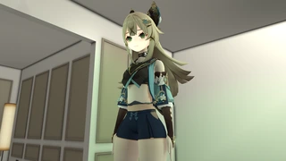 Kirara farts in a box