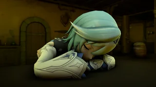 Eula farts on Mika
