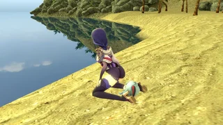 Raiden shogun farts on Ganyu