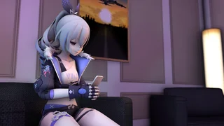 Silver wolf farts on herta 