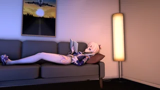 Ningguang farts on Kokomi