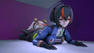 Zhu Yuan farts on Burnice