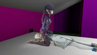 Mona farts on Barbara
