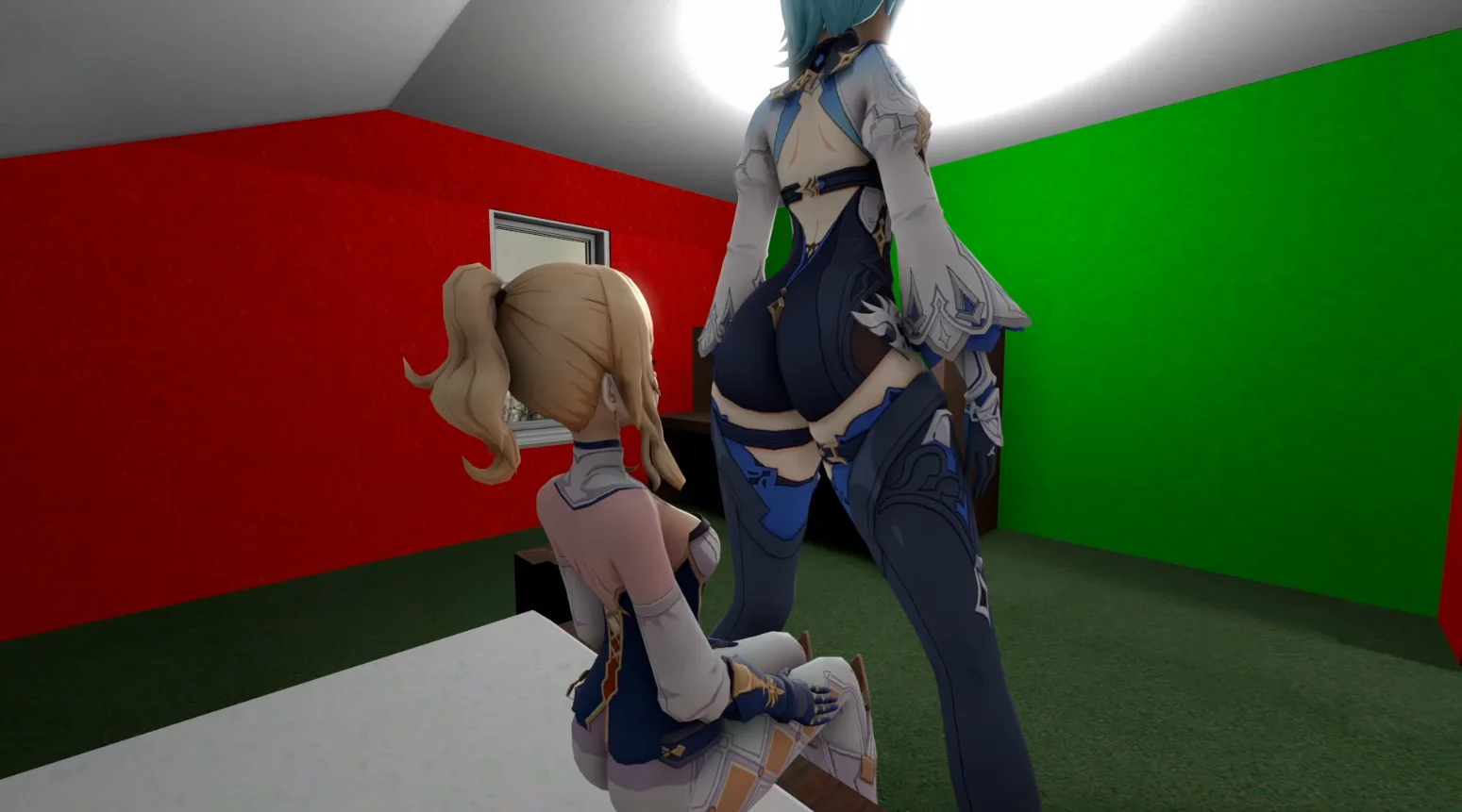 Eula farts on Jean