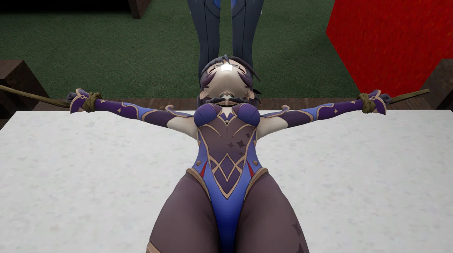 Eula farts on Mona