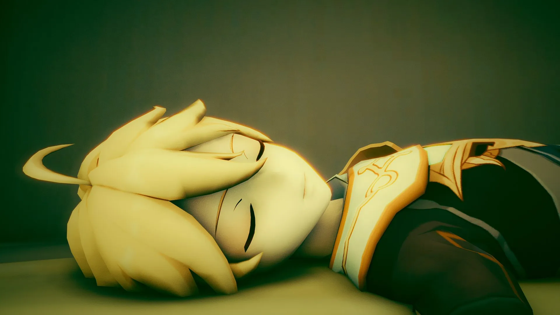 Lisa farts on Aether