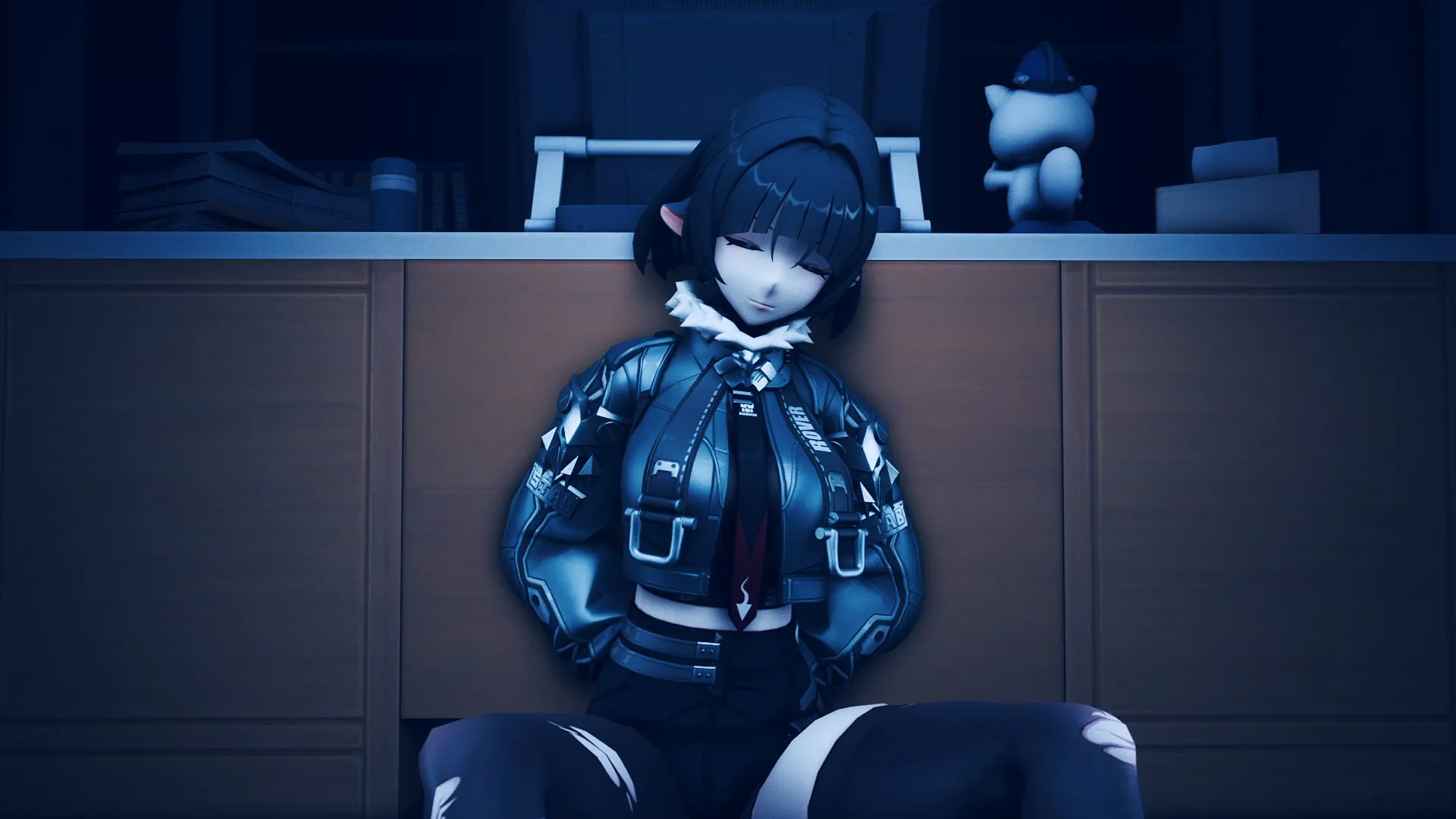 Zhu Yuan farts on Jane Doe