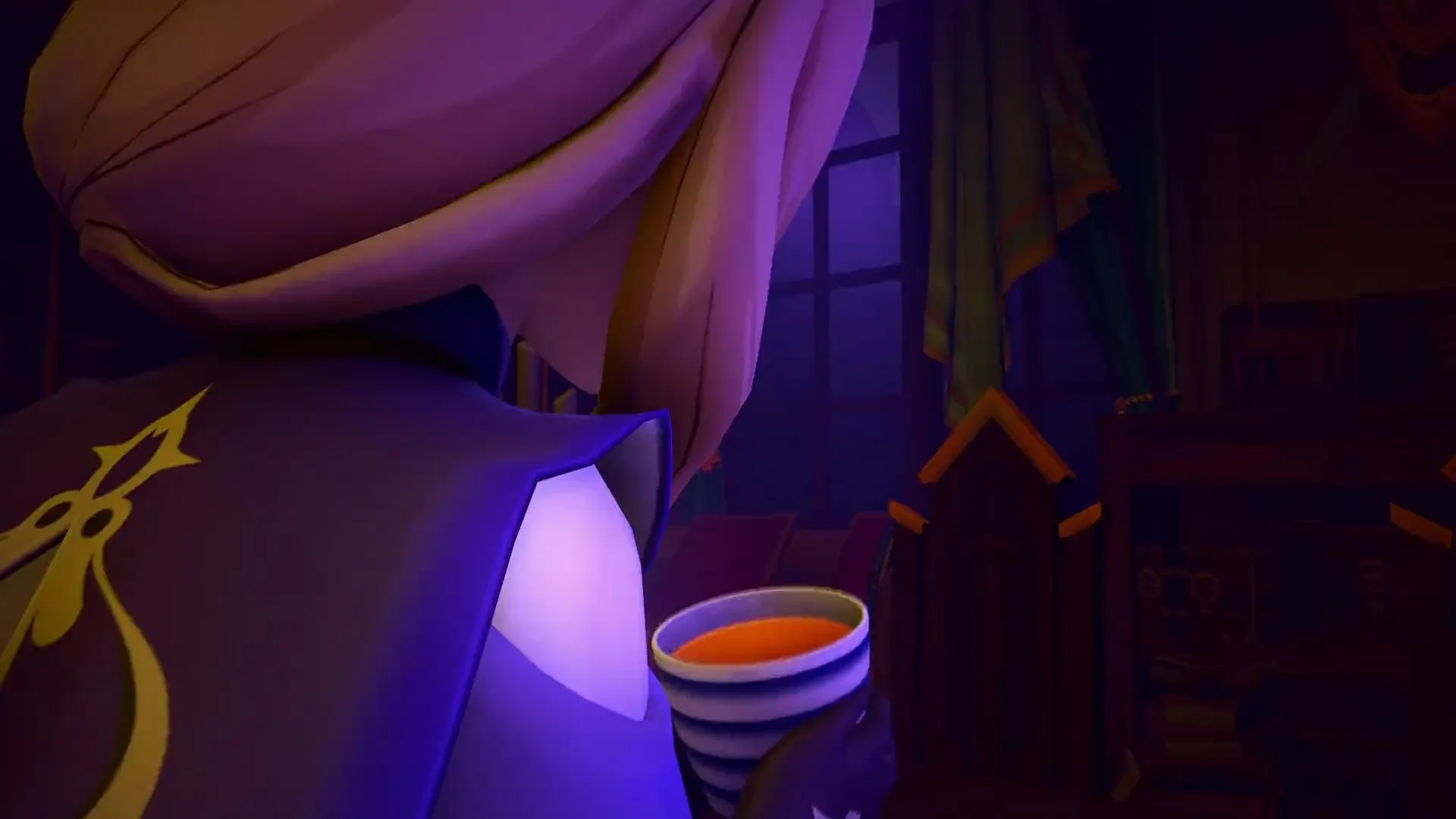 Lisa farts in a Room