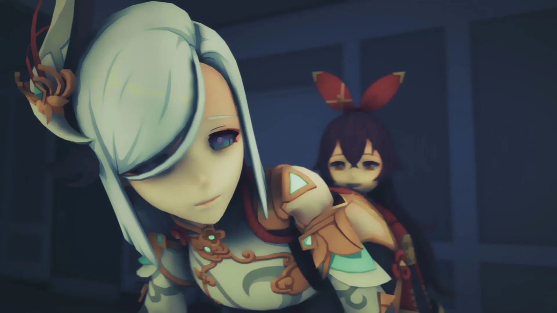 Shenhe farts on Amber