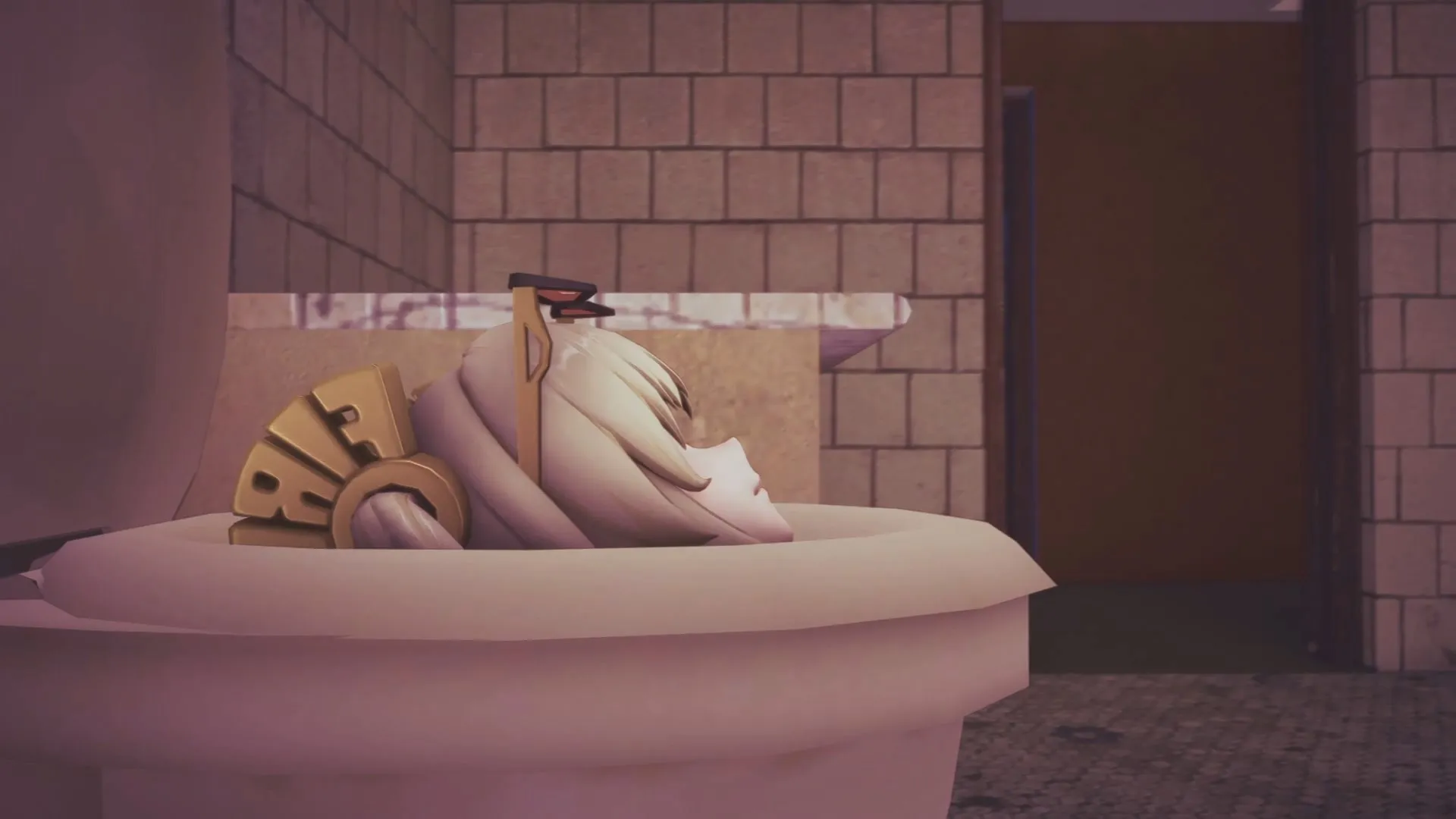 Zhu Yuan defecates on Burnice