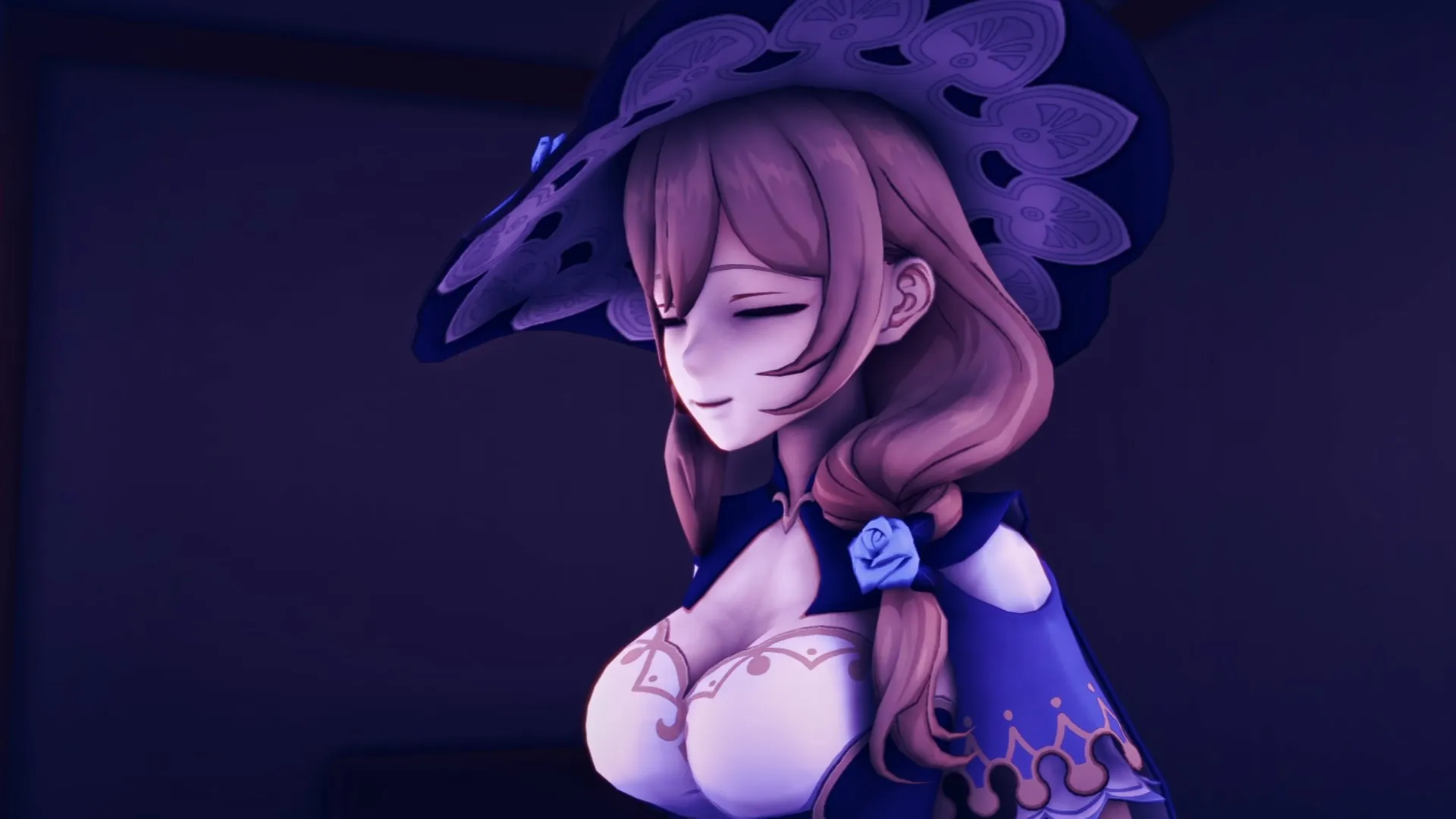 Keqing farts on Lisa