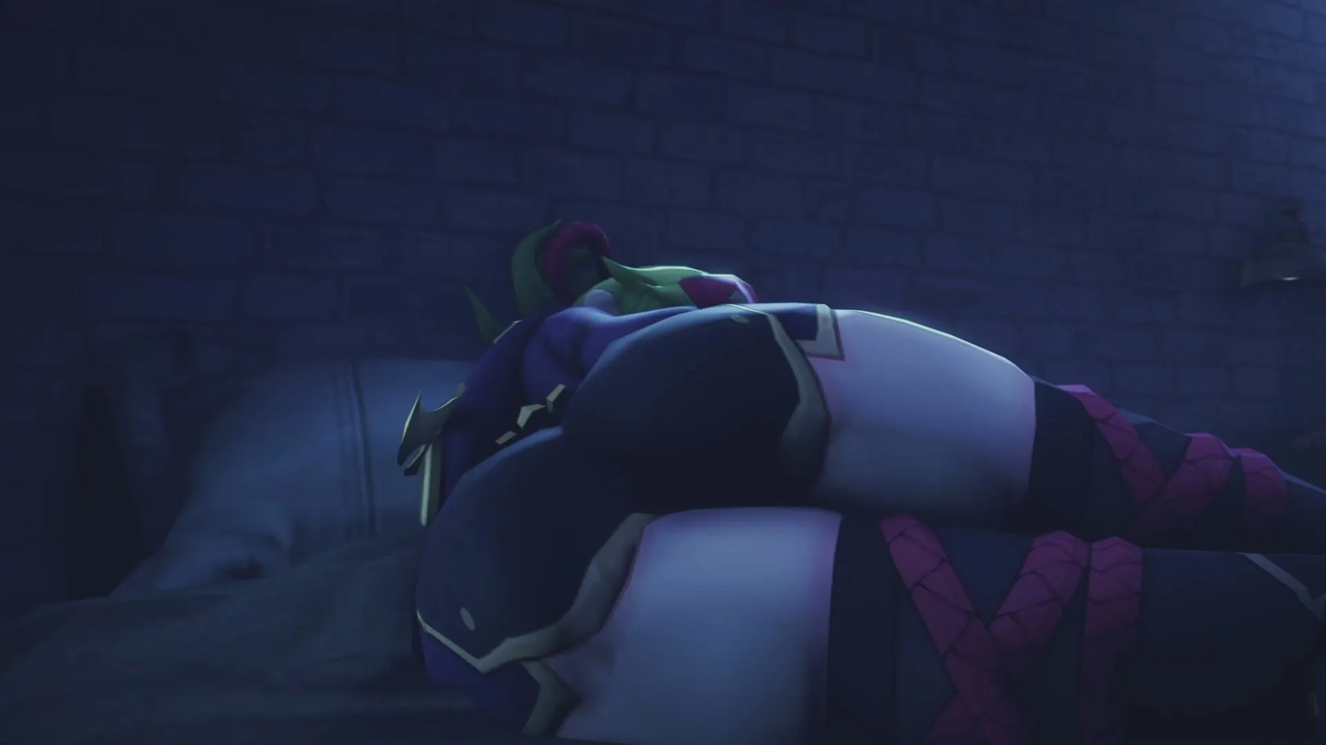 Raiden Shogun and Kuki Shinobu fart on Aether