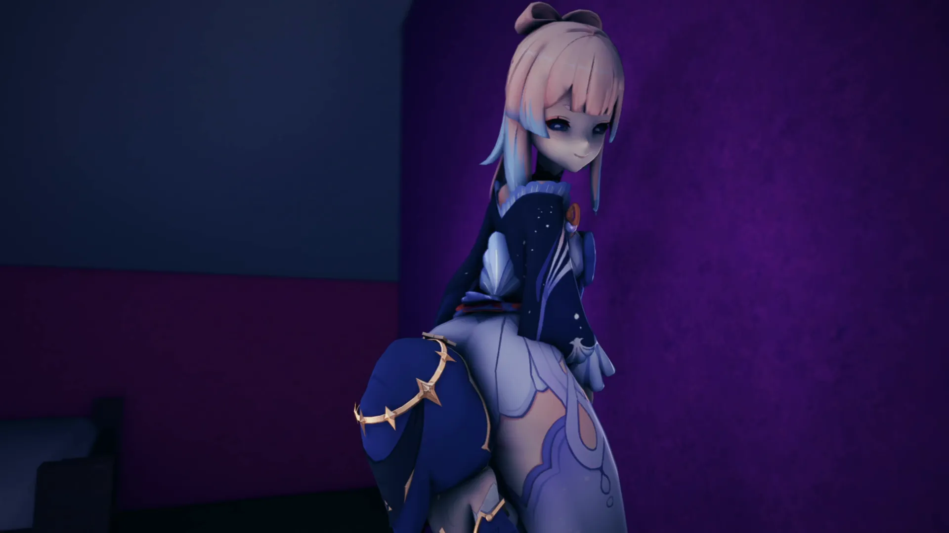 Kokomi farts on Layla